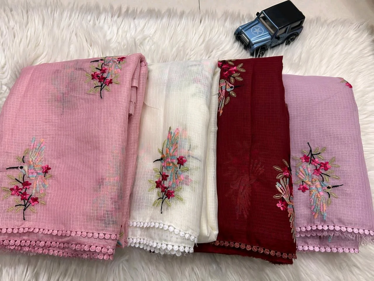 Kota Doria Silk Sarees 1