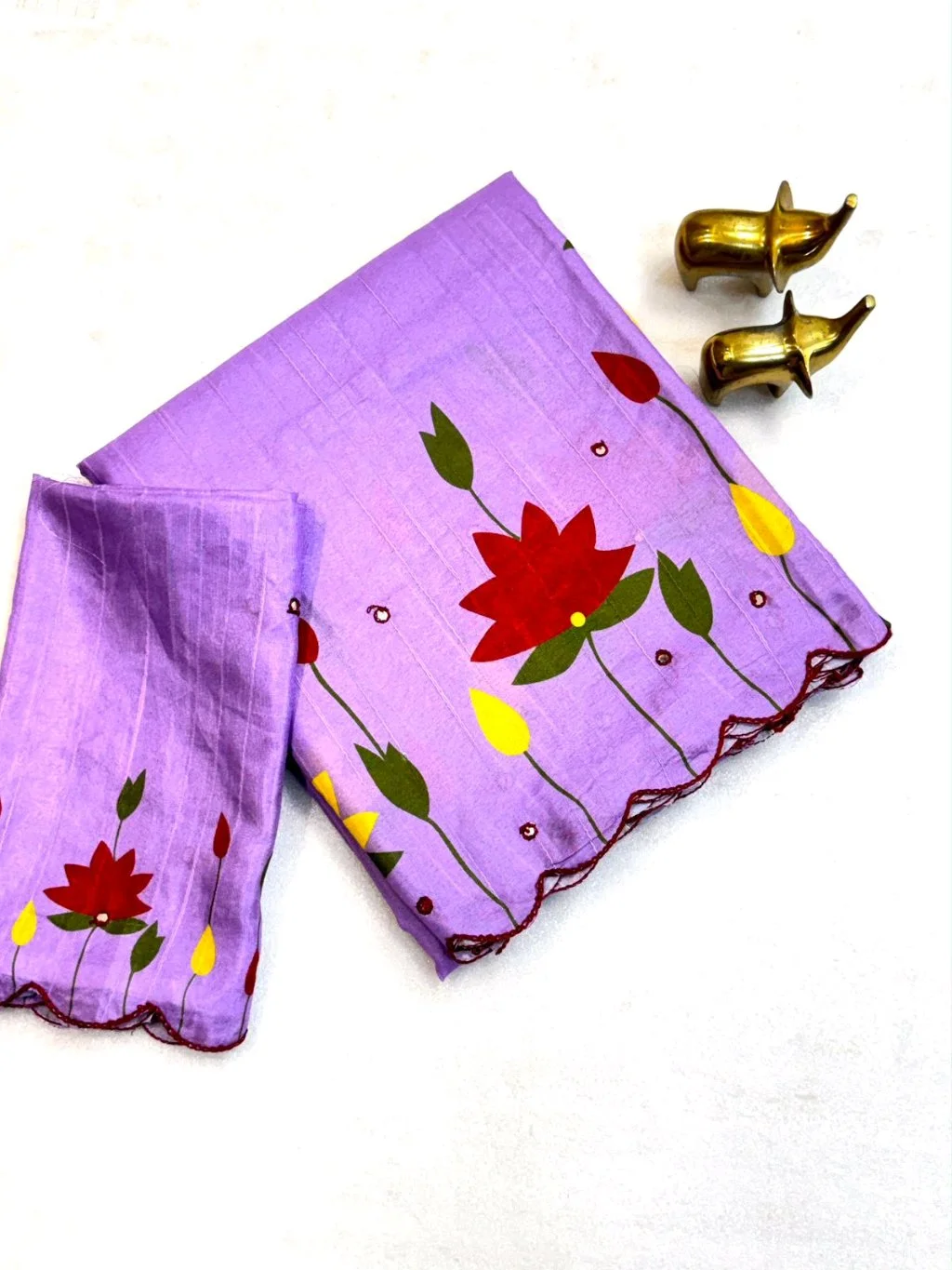 Tussar Silk Sarees thumbnail 5