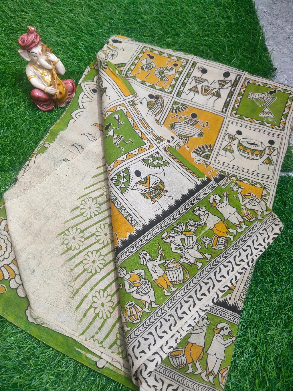 Kalamkari Cotton Saree 4