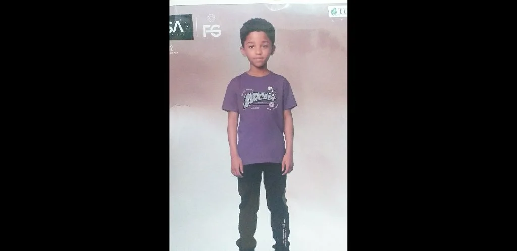 8-10 years Boys ESSA Purple Arcade Print T-shirt and Track Pant Set