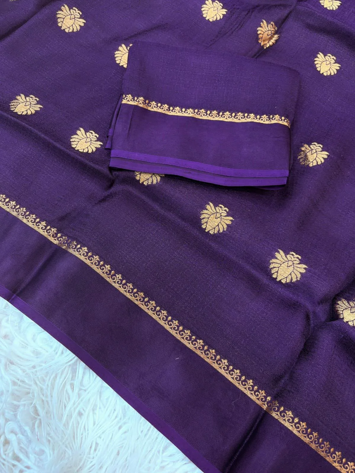 VISVOSE Kadhi Georgette sarees thumbnail 3