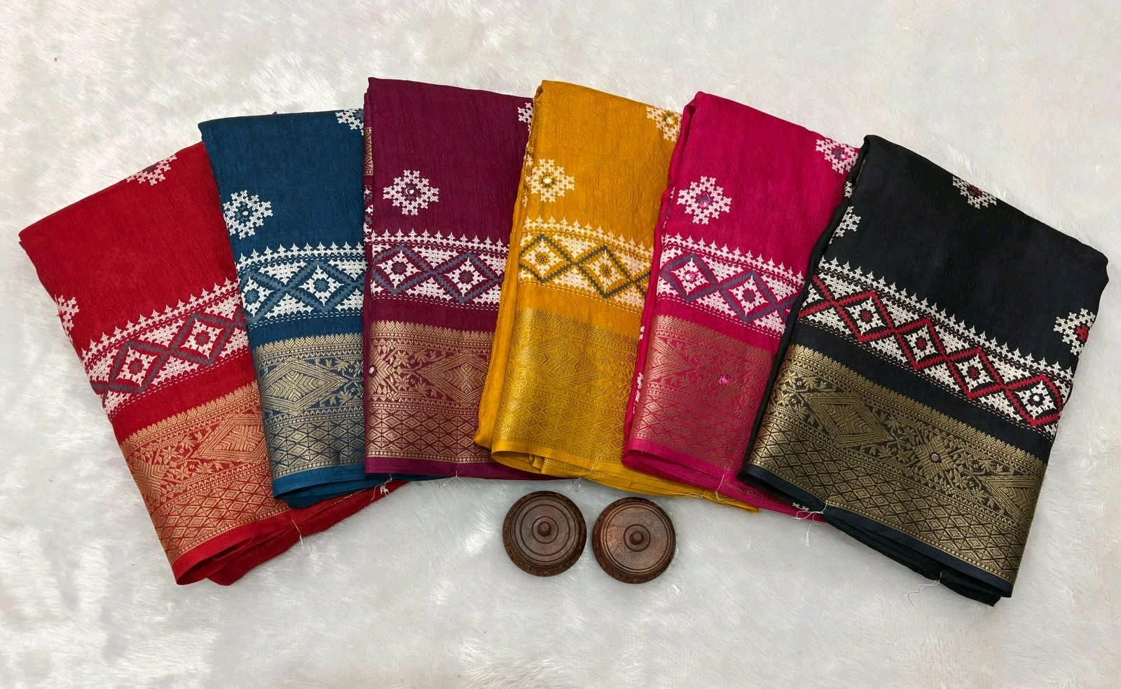 Pure Soft Dola Silk Saree thumbnail 8