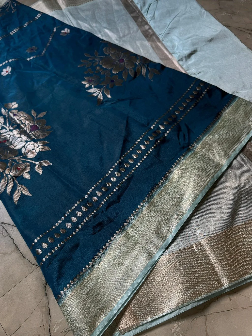 Katan Raw Mango Silk Sarees 6