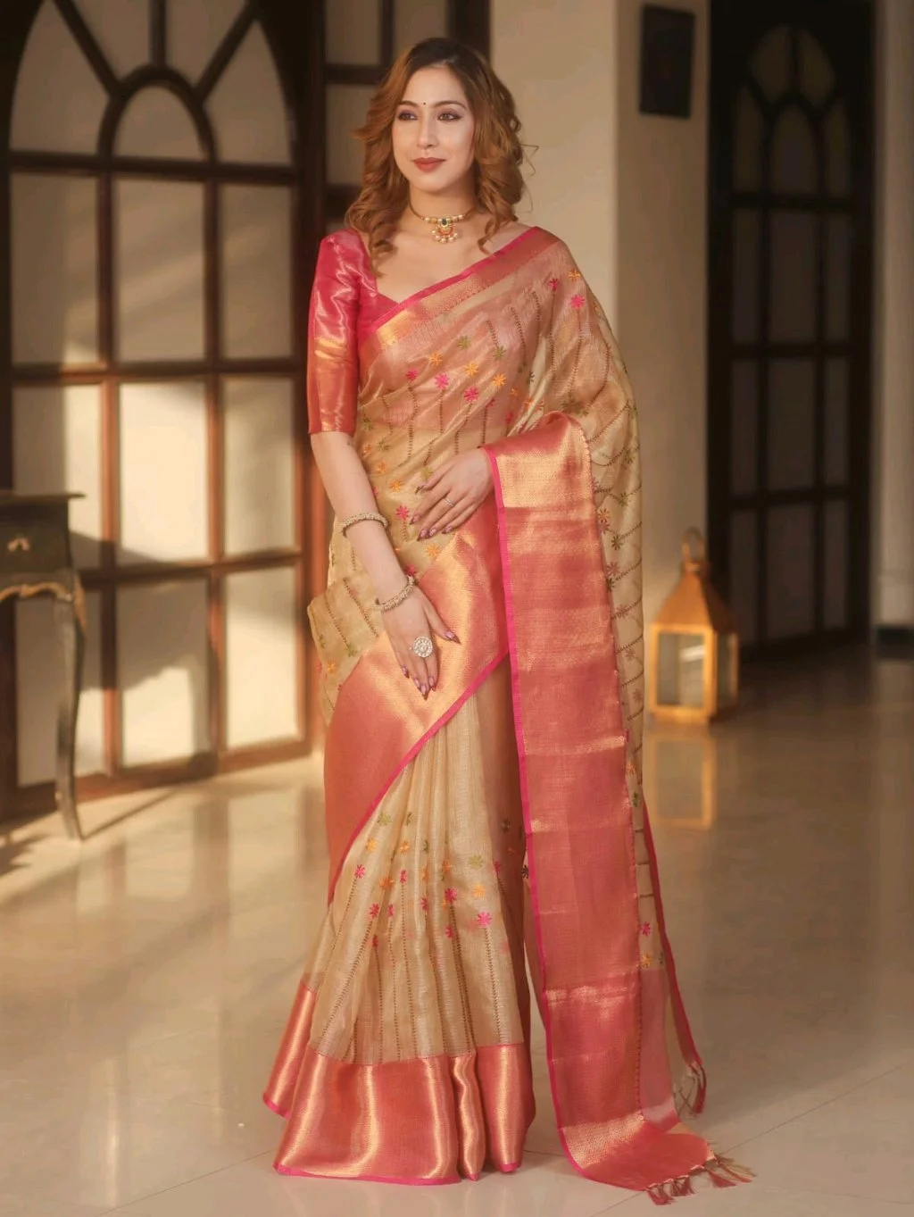 Banarasee Tisuee Saree 5