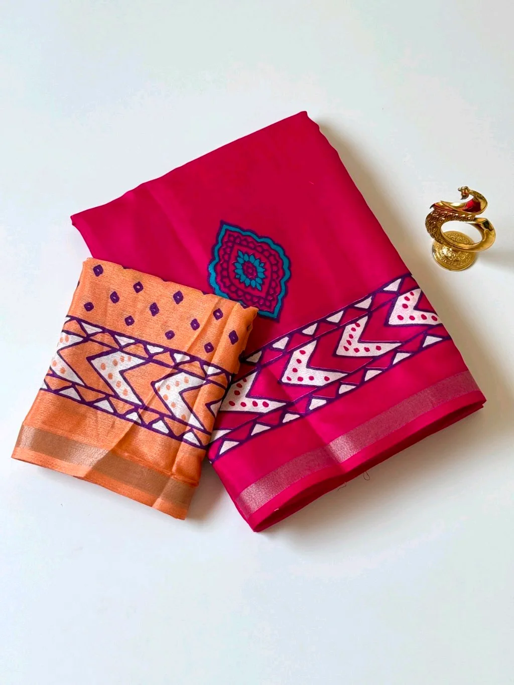 Mul Cotton Sarees thumbnail 5