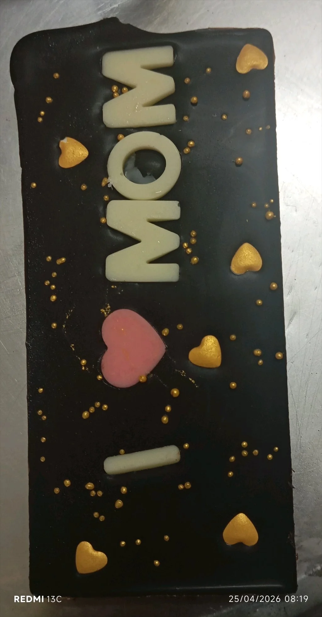 I Love Mom Chocolate Bar