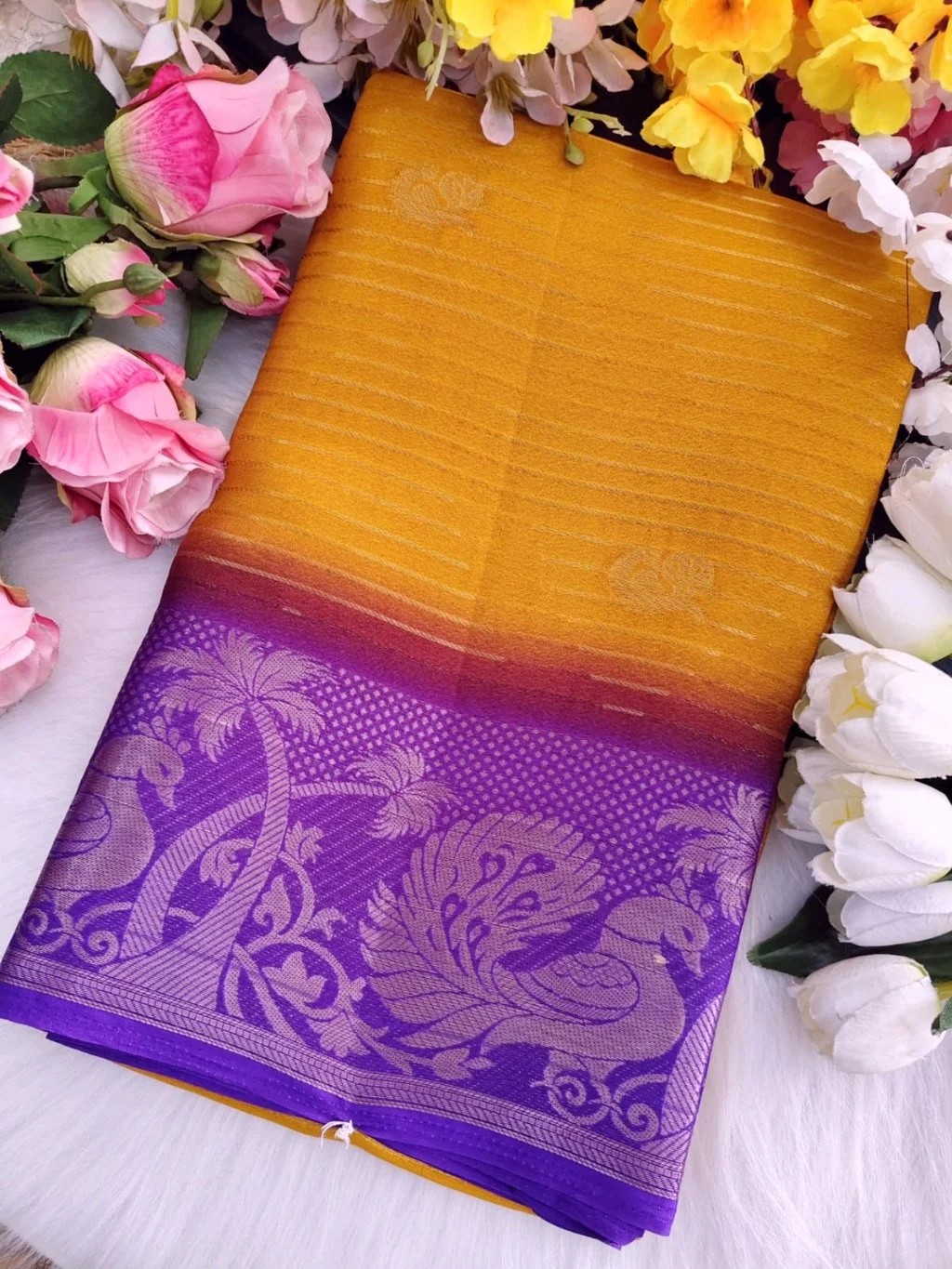 Viscose Georgette Sarees 4