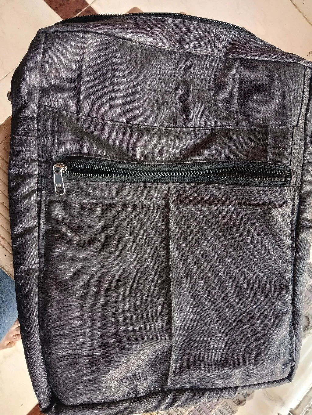 Dark Grey Fabric Utility Bag thumbnail 3