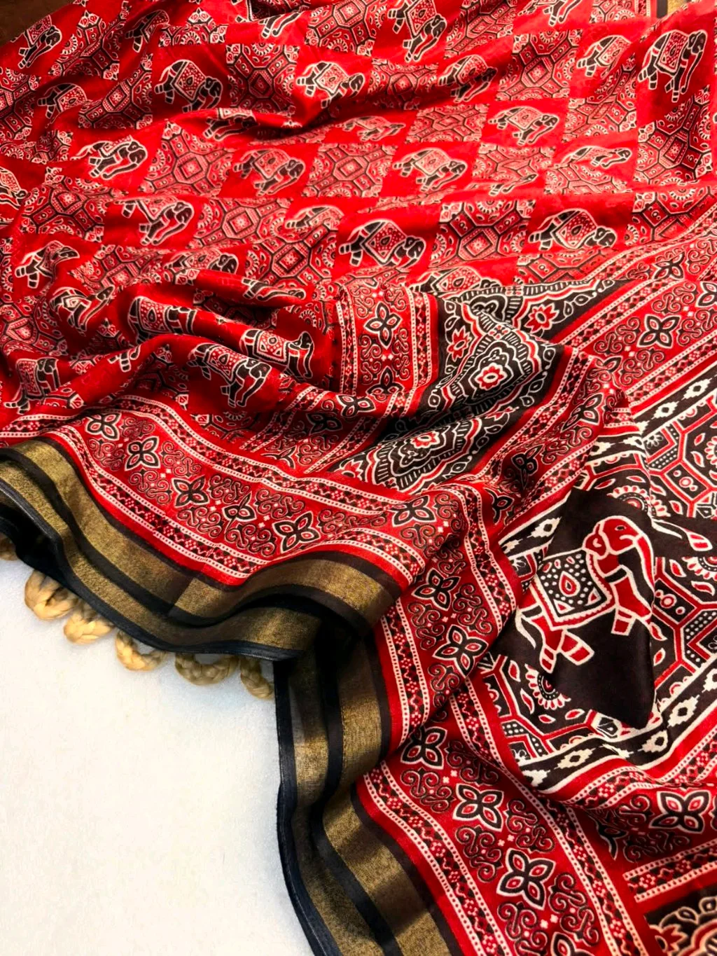 Soft Mul Mul Cotton Viscose Sarees 9