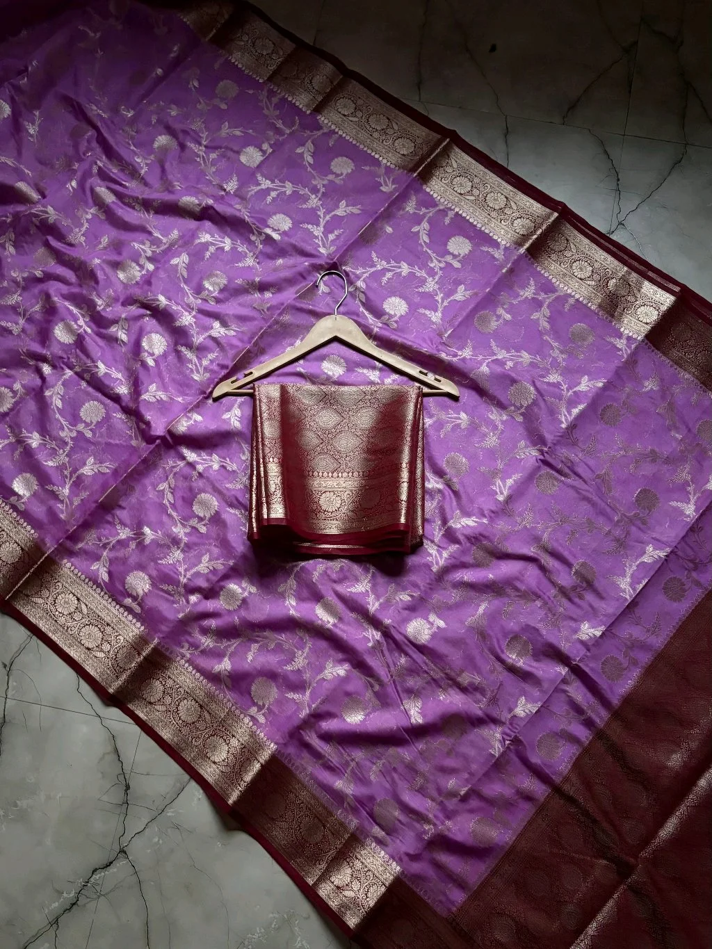 Banarasi Semi Georgette Saree 10