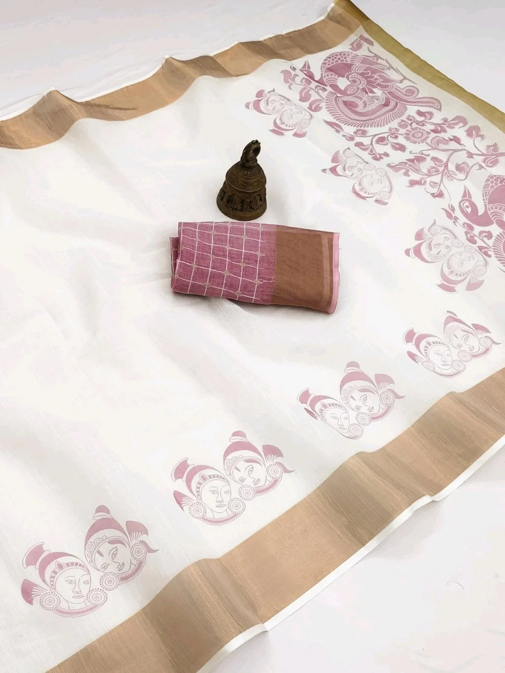 Premium Linen Sarees 3