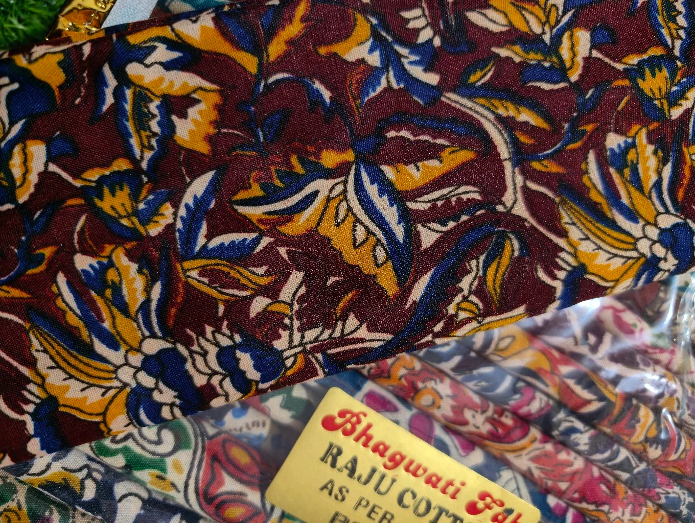 Bhagwati Fab Raju Cotton Printed Fabric (1 Meter) 2